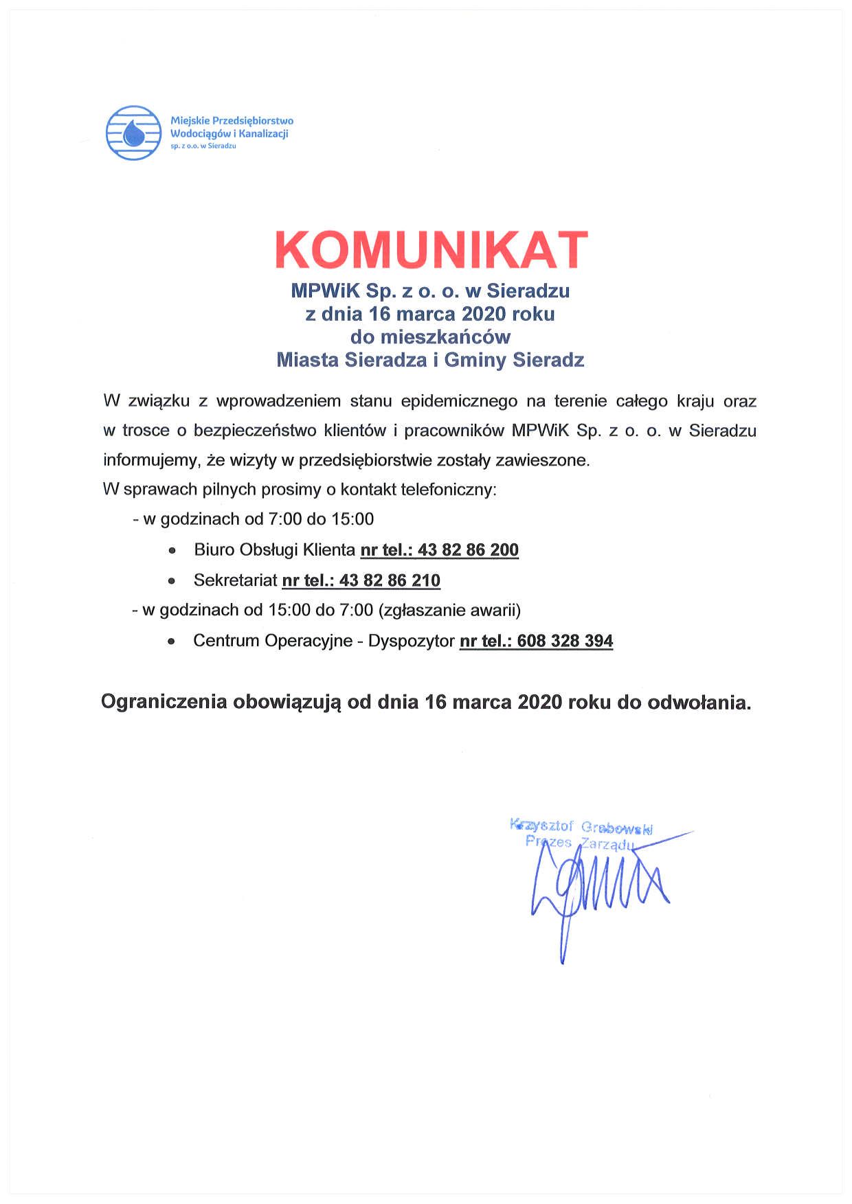 Komunikat